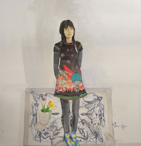Neonilla Medvedeva - Joanna - 2010 - oil on canvas - 110 x 105
