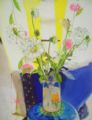 Neonilla Medvedeva - Flowers  - 2009 - oil on canvas - 45 x 48