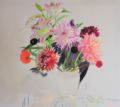 Neonilla Medvedeva - FLOWERS!!! - 2010 - oil on canvas - 79 x 90