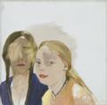 Neonilla Medvedeva - sisters (4 from 10) - 2009 - oil on canvas - 25 x 25,5