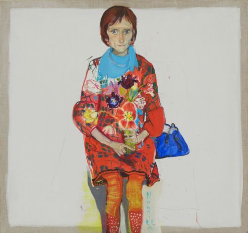 Neonilla Medvedeva - Asnate/Flowers - 2009 - oil on canvas - 45 x 48