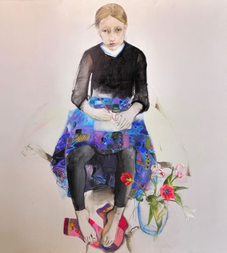 Neonilla Medvedeva - Anastasija - 2009 - oil on canvas - 146 x 121 - sold